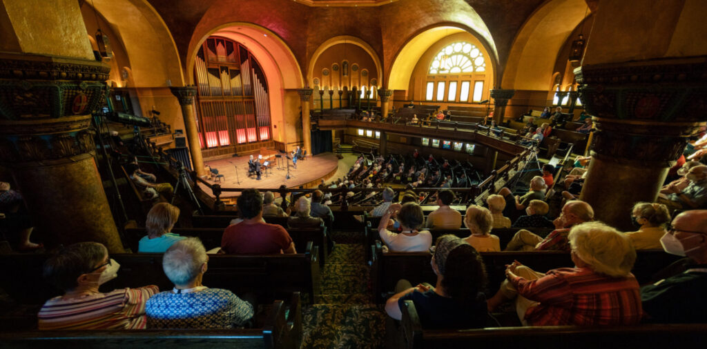 Ride in a lap of luxury as your chauffeured to any number of live events at the Carleton Dominion-Chalmers Centre (CDCC) in downtown Ottawa. Photo by Tourism Ottawa